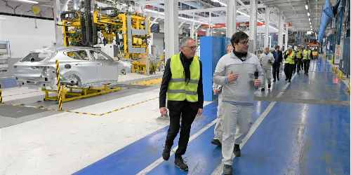 L'A.D. di Stellantis visita Cassino e Pomigliano