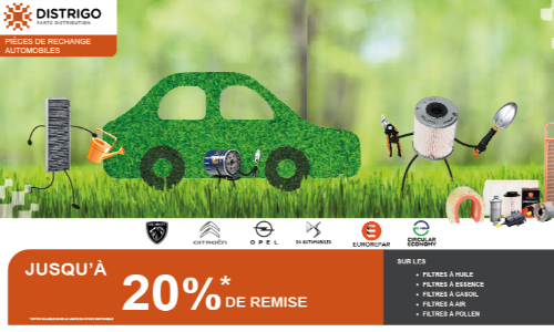 OFFRES PROMOTIONNELLES DU PRINTEMPS : PROMO FILTRATION