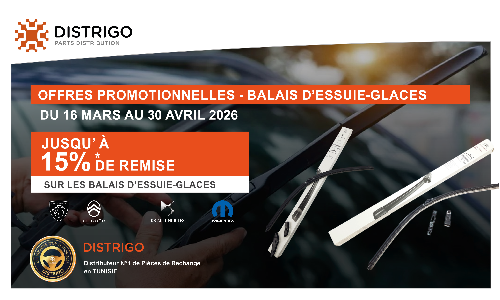 OFFRES PROMOTIONNELLES : BALAIS  ESSUIE-VITRES