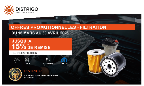 OFFRES PROMOTIONNELLES : FILTRATION